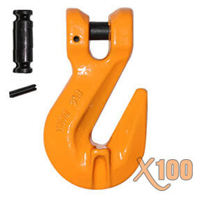 X100® Grade 100 Swivel Self Locking Hook with Ball Bearing – Advantage  Sales & Supply, INC.