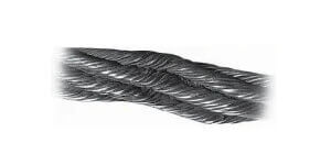 KINKED WIRE ROPE