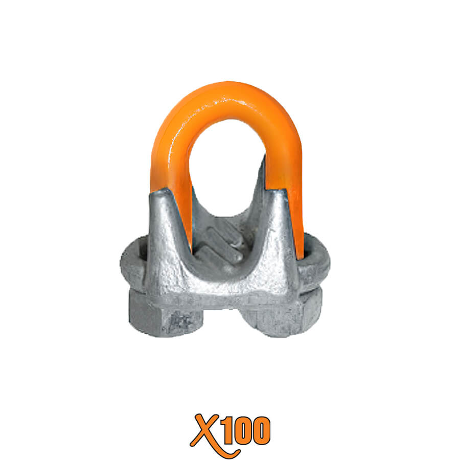 X100® Drop Forged – Hot Galvanized Wire Rope Clips – Advantage Sales &  Supply, LLC