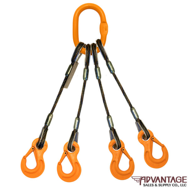 Four-Leg Bridle Wire Rope Slings