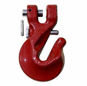 Grade 80 Alloy Safety Retaining Latch Clevis Grab Hooks