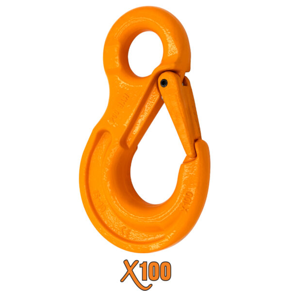 X100® Grade 100 Eye Sling Hook With Latch