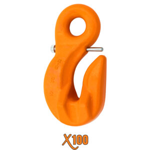 X100® Grade 100 Lockable Eye Grab Hook