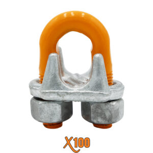 X100® Drop Forged – Hot Galvanized Wire Rope Clips