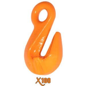 X100® Grade 100 Eye Grab Hook With Cradle