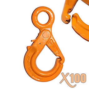 X100® Grade 100 Eye Self Locking Hook