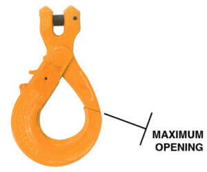 Self Locking Hook - Maximum Opening