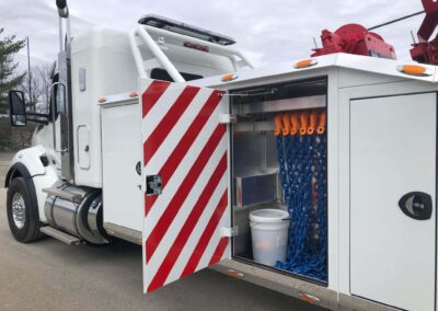 X100 Chain Slings on a truck