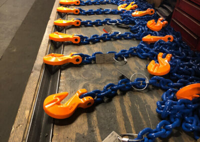 X100 chain slings assembled