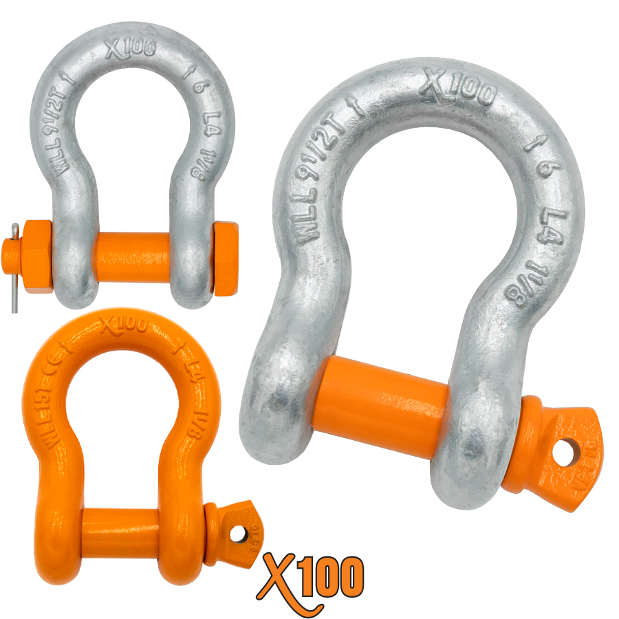 X100® Load Rated Shackles